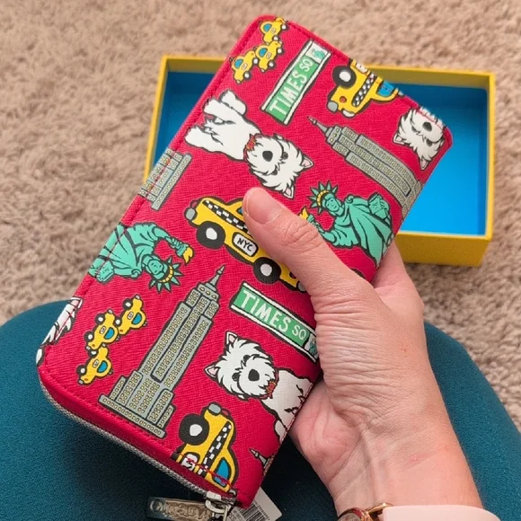 Red Dog Carrier Tote and Wallet Set - Picture 3 of 7